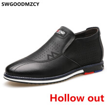 Elevator Shoes For Men Loafers Man Shoes Leather Men Shoes Sapato Social Masculino Mocasines