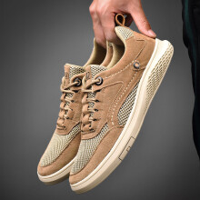 Men Shoes Leather Loafers Breathable Autumn lace up comfortable Oxfords Casual Shoes Outdoor Men Sneakers shoes