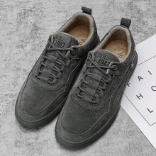 Men Shoes Leather Loafers Breathable Autumn lace up comfortable Oxfords Casual Shoes Outdoor Men Sneakers 38-47