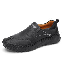 Leather Casual Shoes Mens Casual Loafers Adult Men Breathable Footwear Male Business Sneakers