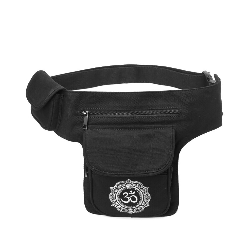 Women Fanny Pack Large Capacity Waist Bag Bohemian Hip Bag Embroidery Leg Bag Yoga Waist Pack Pockets Pockets-image-OPC-PBWQMHZ-NEW