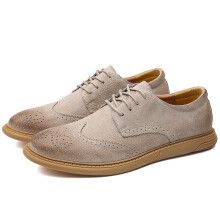 Men Oxfords Leather Dress Shoes Brogue Lace Up Mens Casual Shoes Moccasins Loafers Men Plus Size 38-46