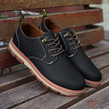 Shoes Men Leather Tooling Casual Shoes For Men British Business Dress Moccasin Thick Men Flat Footwear Zapatos Hombre