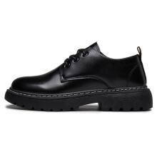 Mens Leather Shoes Lace-up Business Shoes Low-top Waterproof Casual Shoes Normal Shoes Wearproof Shoes Chaussure Hombre