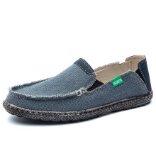 Summer Men Canvas Shoes Espadrilles Breathable Casual Shoes Men Loafers Comfortable Ultralight Lazy Boat Shoes Big Size 48
