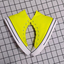High Top Canvas Shoes Soft Girls Casual Shoes Fluorescent Candy Patchwork Hand Painted Shoes Flat with School Shoes A2-06