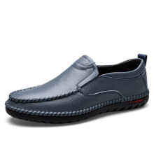 Leather Shoes Men Four Seasons Shoes Cow Leather Men Casual Shoes Male Footwear Brown Male Loafers