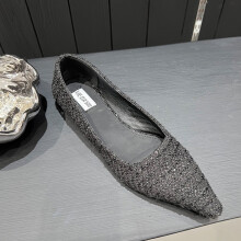 Flat Female Boat Shoes Autumn Casual Ladies Sandals Rubber Women Shoes Slip On Pointed Toe Flats