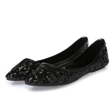 BEYARNENew Arrival Spring and Autumn Bling Womens Loafers Women Flat Heel Shoes Boat Shoes Casual ShoesE526