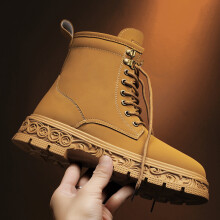 Military Boots Men Leather Shoes Motorcycle Ankle Boots For Men Winter Boots Man Shoes Punk Desert Waterproof Boots Men