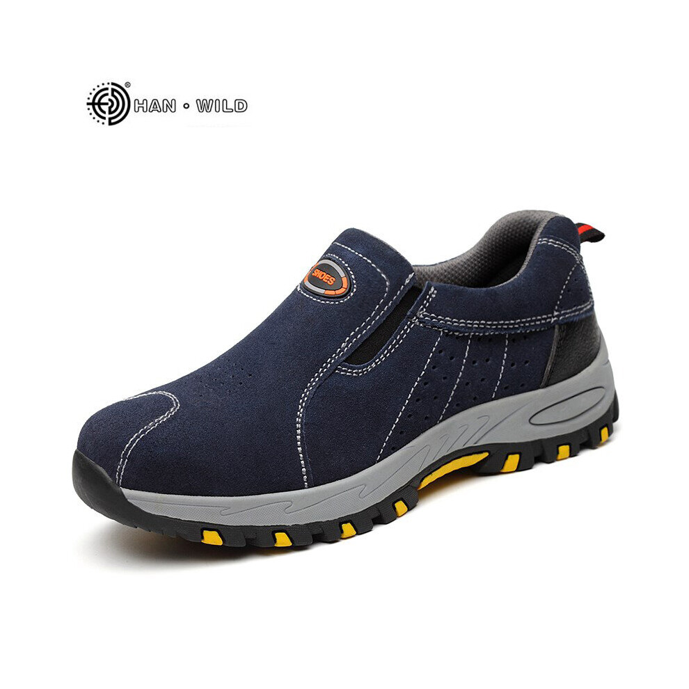 Men Safety Work Shoes Breathable Steel Toe Slip On Casual Shoe Mens Labor Insurance Puncture Proof Boots Male 885660599978