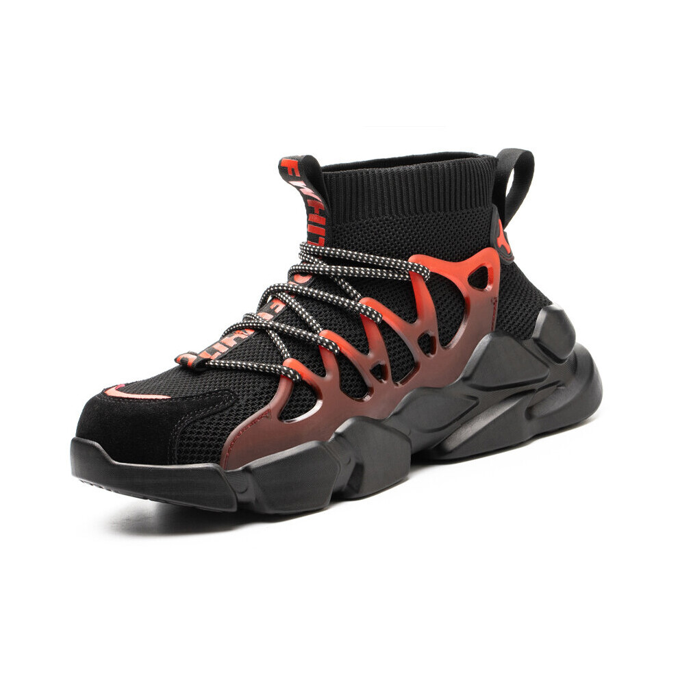 Lightweight Work Boots Safety Steel Toe Shoes Men Work Sneakers Indestructible Male Safety Shoes Anti-Puncture Work Shoes Men 885660604979