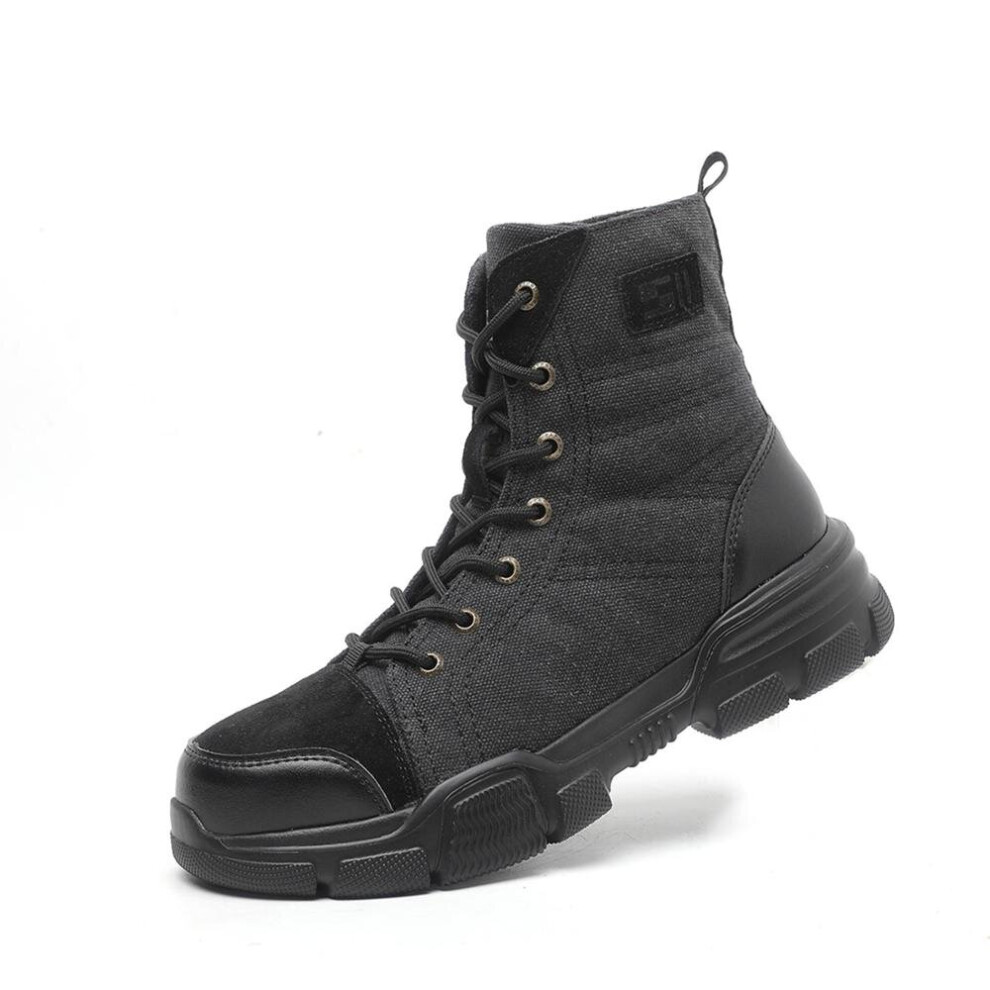 Steel Toe Boots For Men Military Work Boots Indestructible Work Shoes Desert Combat Safety Boots Army Safety Shoes 36-48 885660606751