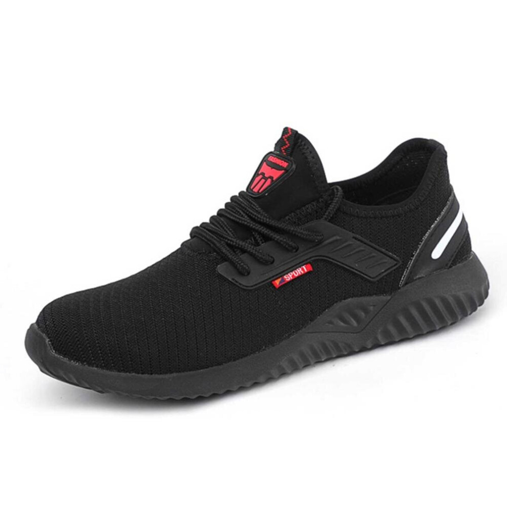 Work Safety Shoes Men Steel Toe Cap Indestructible Working Boots Anti-Smashing Men Construction Boots Safety Work Sneakers 885660619614
