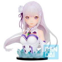 Ichibansho Figur - Re:Zero - Starting Life in Another World - Emilia (Möge der Geist dich segnen), Bandai Spirits