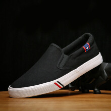 Spring Canvas Shoes Slip-on Slip-on Shoes Version Students All-match Casual Shoes