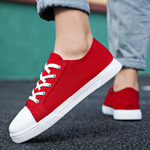 Casual canvas sneakers discount