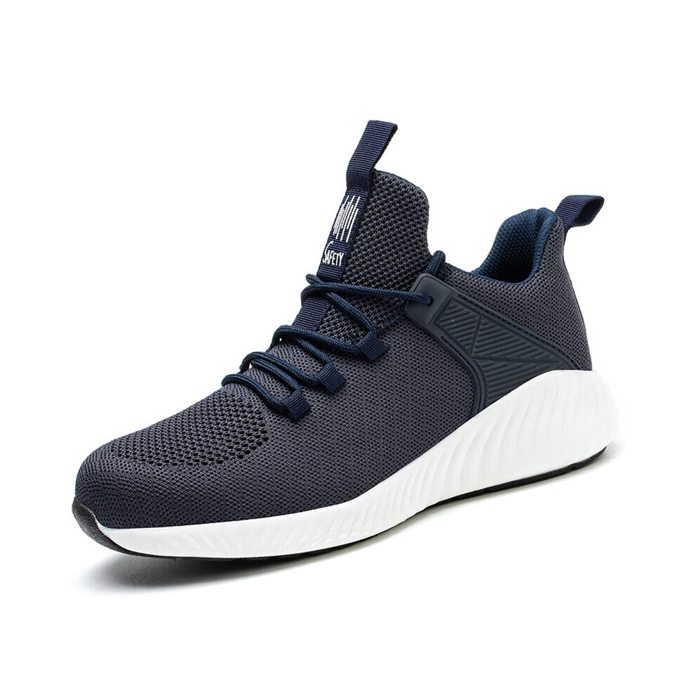 Safety Shoes Anti-Smash & Anti-Puncture Lightweight & Breathable Work Shoes Pure Casual Shoes 885660635256