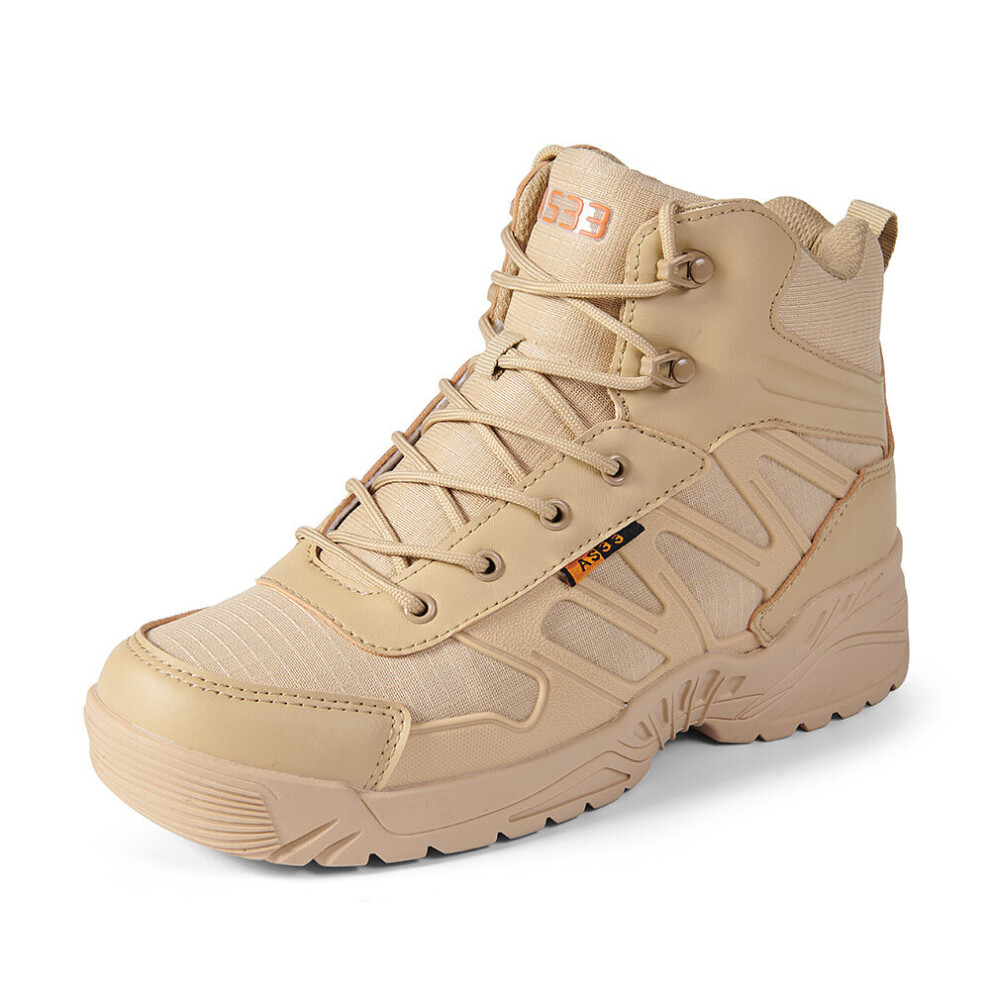 Mens Military Boot Combat Mens Ankle Tactical Big Size 39-46 Army Male Shoes Work Safety Motocycle S 885660767643