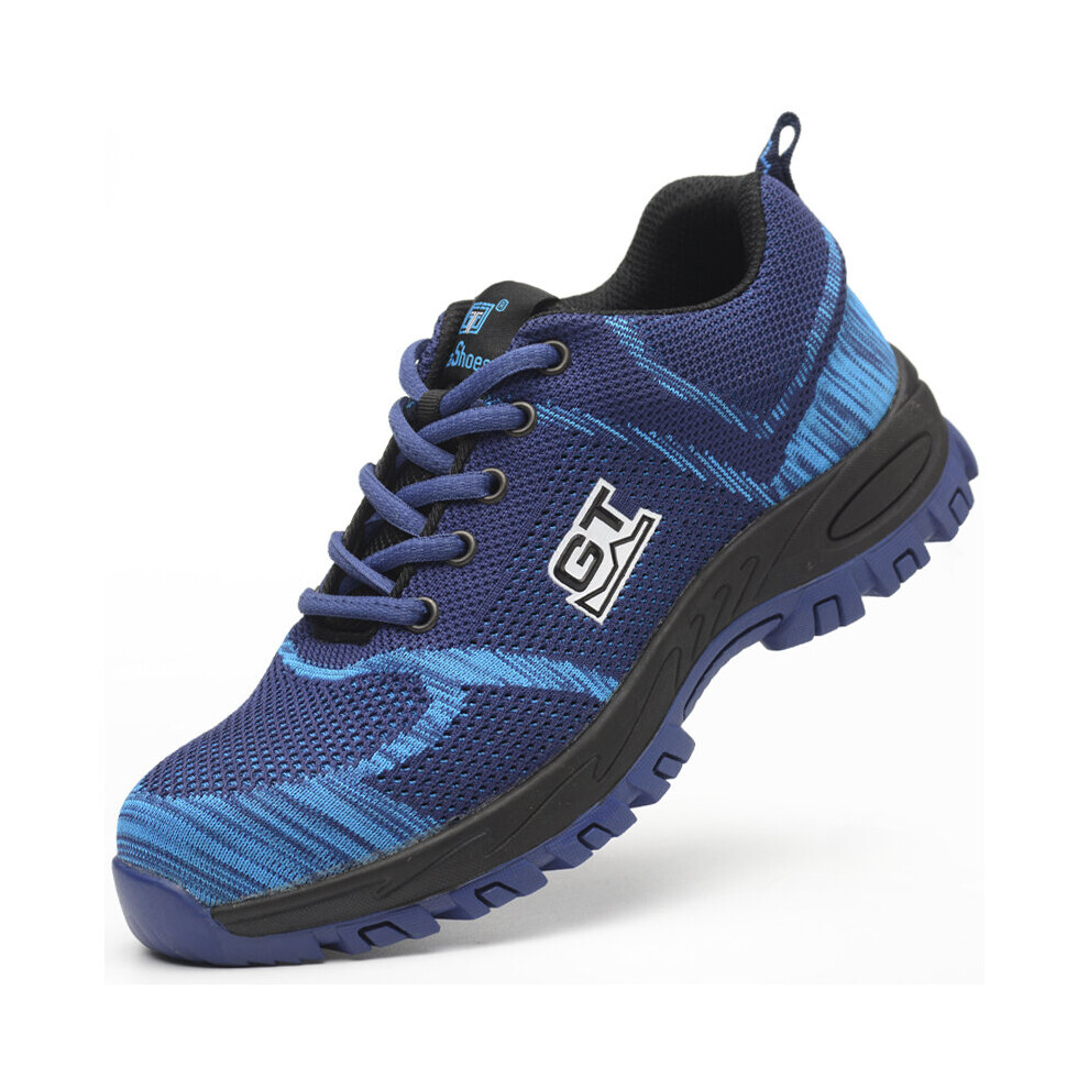 Construction Work Safety Shoes Men Indestructible Work Shoes Steel Toe Cap Work Sneakers Men Puncture Proof Protective Shoes 885660765601