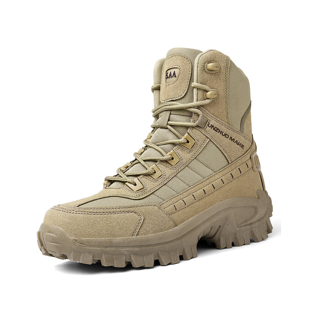 Mens Military Boot Combat Mens Ankle Boot Tactical Big Size 46 Army Boot Male Shoes Work Safety Shoes Motocycle Boots 885660772838