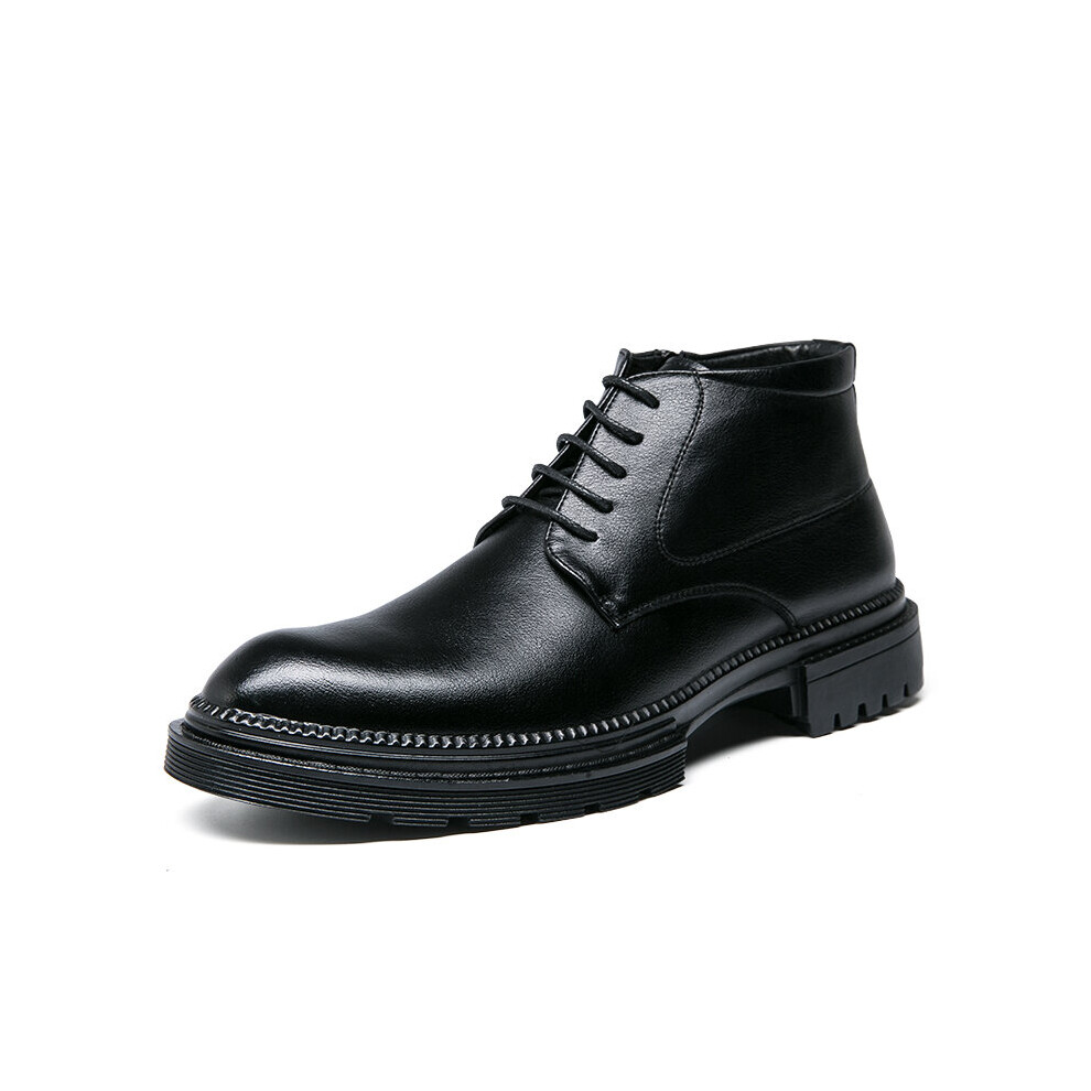 Mens Boots Leather Mens Business Boots Comfortable City Office Daily Ankle Boots Men Tooling Boots Botas Hombre