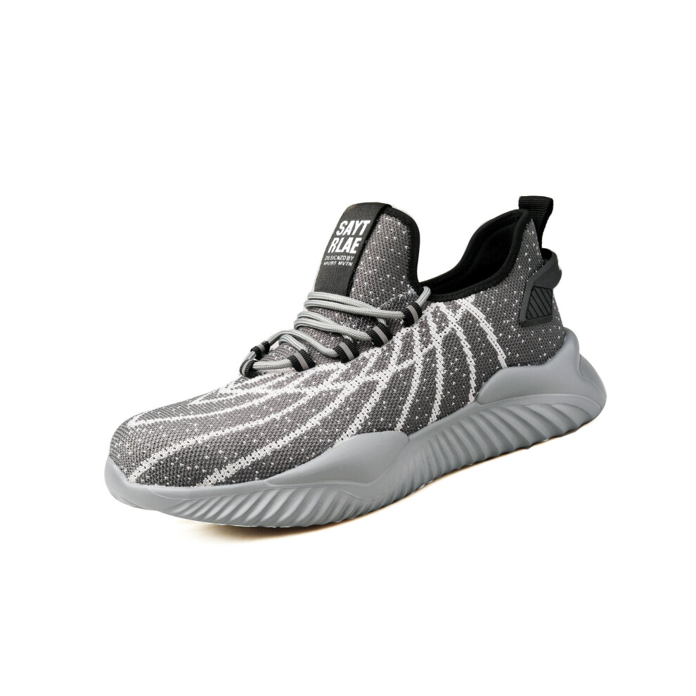 Mens Safety Shoes Steel Toe Cap Work Boots Puncture-Proof Work Sneakers Working Shoes Men Breathable Sneakers Safety Boots 885660770483