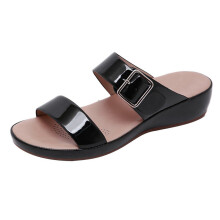 TIMETANGWomen Buckle Comfortable Orthopedic Bow Stand Flip Flops Summer Casual Shoes Slip-On Slipper OutdoorE061