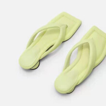 Slippers Women Summer Shoes Rubber Flip Flops Low Slides Pantofle Soft Hawaiian Scandals Fabric Rome Casual Hoof Heels