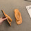 Women Beach Flip Flops Slippers Casual Summer Solid Outside Slides Shoe 6