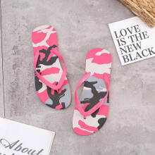 four camouflage Couples Sandals Flip-Flops Slippers Non-Slip Womens Flip-Flops 2546