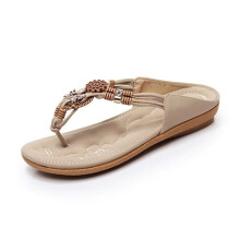 women slippers crystal BOXIMIYA beaches flip flops platform sandals women size 36-41