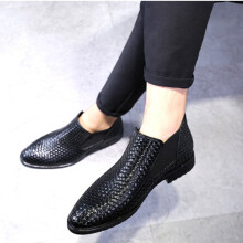 Chelsea Boots Men outdoor Soft Leather Ankle Boots slip on British Style breathable Mens Boots Footwear