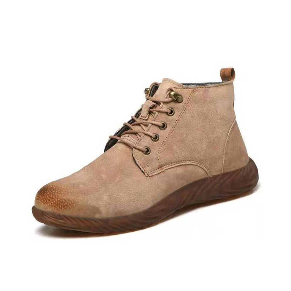 Safty Boots For Men Work Steel Toe Man Shoes Leather Boots Anti Puncture Warm Security Working Shoes Man Safety Boots 885661043982