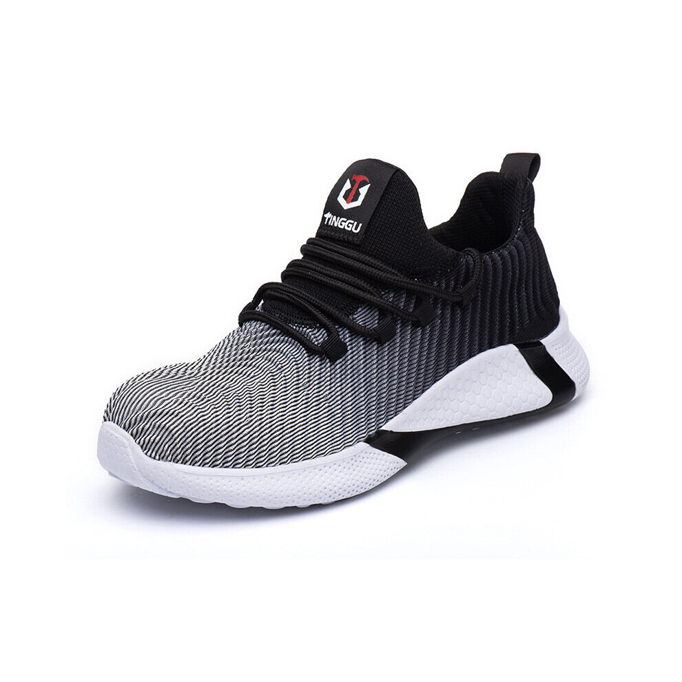 Lightweight Breathable Mens Work Shoes Safety Shoes Steel Toe Sneakers Anti-Smashing Non-Slip Construction Protective Footwear 885661051260