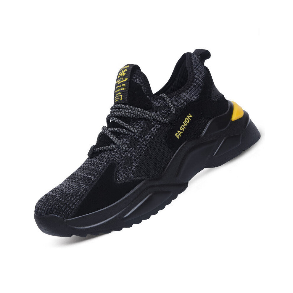 Safety Boots Men Work Boots Steel Toe Shoes Breathable Lightweight Safty Shoes Man Anti Puncture Non Slip Sneakers Working Shoe 885661051314