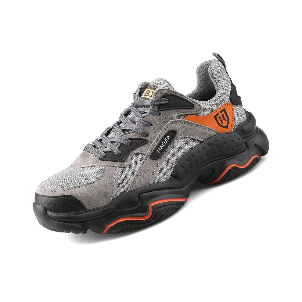 High Work Working Shoes Soft Breathable Anti-Smashing Stab Steel Toe Safety Shoes Mens Indestructible Shoes For Man 885661064512