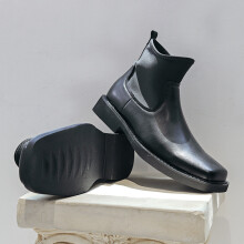 Ankle Boots for Men Leather Shoes for Men Boots Casual Shoes for Men Chelsea Boots Stivali Casuales ?????? ????? ???????