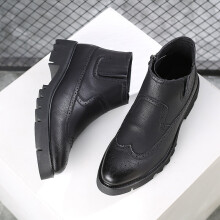 Platform Military Boots Homme Chelsea Boots Mens Casual Shoes Ankle Boots Man Brogue Shoes for Men Chaussure De Homme