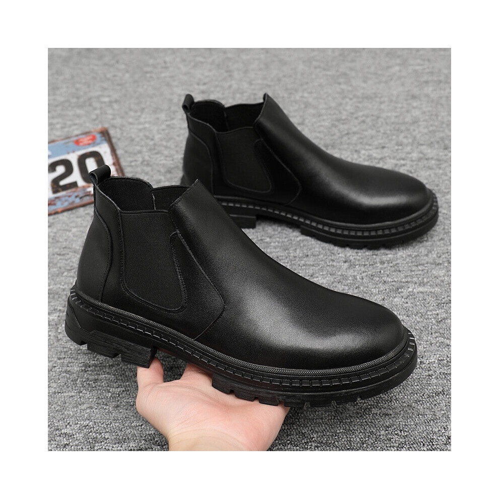 Chelsea Boots for Men Male Ankle Boots Men Casual Shoes Leather Boots for Man Man Shoes High-image-OPC-PBWRCTN-NEW