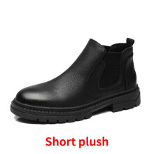 Motorcycle Boots for Men Male Chelsea Boots Men Leather Casual Shoes for Man Winter Boots Men Chaussure Homme Zapatos