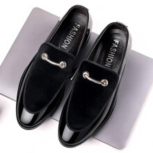 Men Dress Shoes Shadow Patent Leather Groom Wedding Shoes Men italian Oxford Shoes Size 48