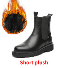 Winter Boots for Men Male Shoes Man Chelsea Boots Men Motorcycle Boots Man Leather Casual Shoes for Man