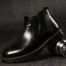 Chelsea Boots Men Casual Shoes Casuales Ankle Boots for Men Stivali Boots for Men Male Sapato Leather Casual Shoes ??????? ?????