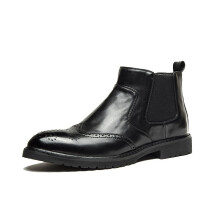 Snow Boots for Men Male Leather Shoes Men Ankle Boots Man Chelsea Boots Shoes for Men Shoes Zapatos Hombre