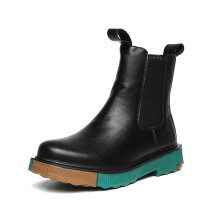 Motorcycle Boots for Men Male Leather Casual Shoes Man Boots for Man Chelsea Boots Men Platform Shoes
