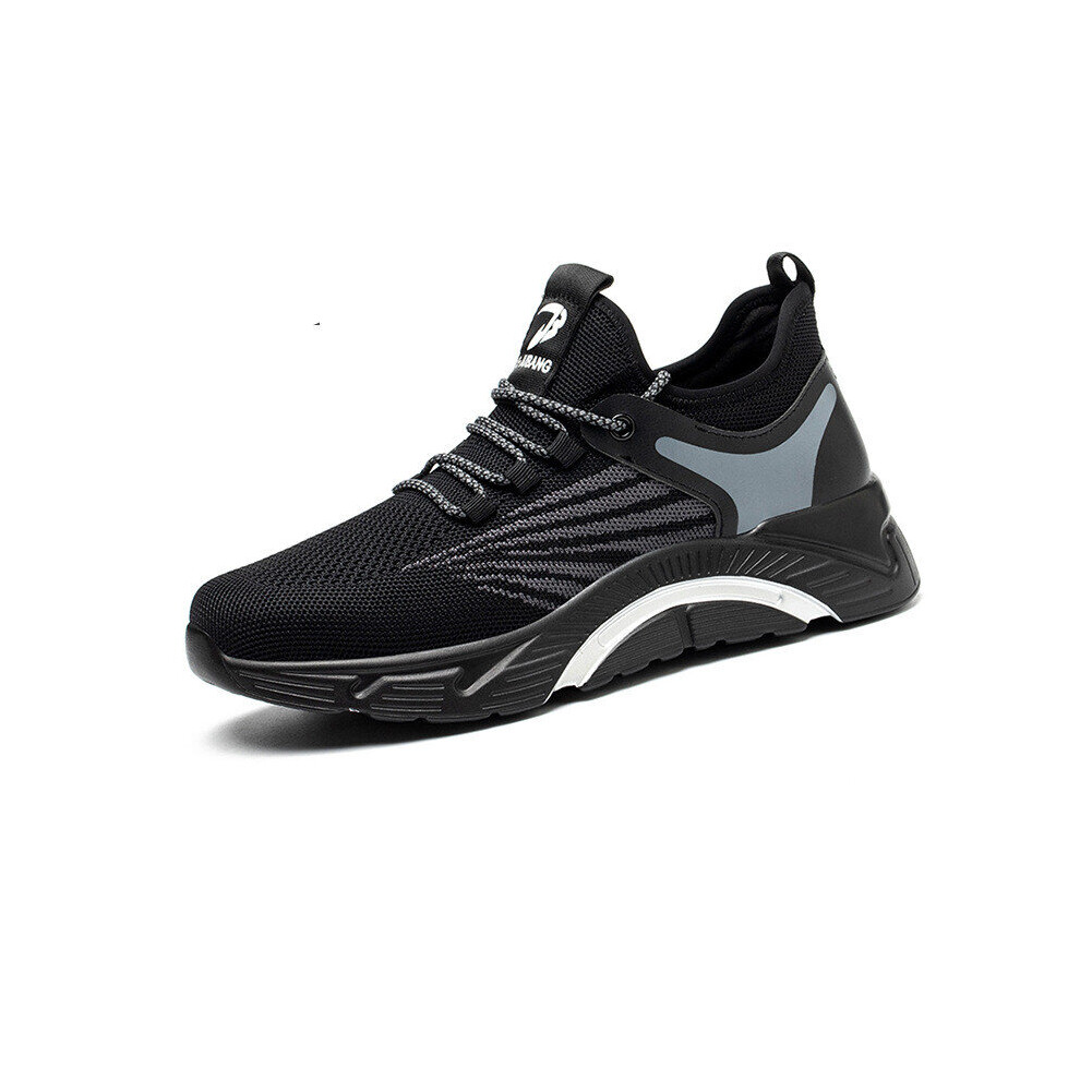 Anti Puncture Steel Toe Shoes Mesh Safty Boots For Men Working Sneakers Casual Work Clothes Indestructible Safety Shoes 885661103839