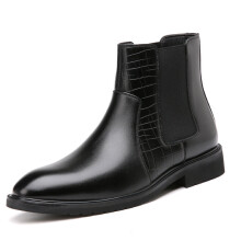 Chunky Boots for Men Chelsea Boots Men Casuales Stivali Leather Casual Shoes Ankle Boots Leather Casual Shoes Werkschoenen ?????