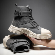 Men Military Boots Outdoor Canvas High Top Shoes Men Casual Shoes Ankle Boots Chelsea Boots Zapatos De Hombre888
