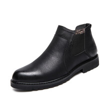 Chelsea Boots Men Casual Shoes Ankle Boots for Man Leather Boots Man Motorcycle Shoes Men ?????? ????? ??????? ??????